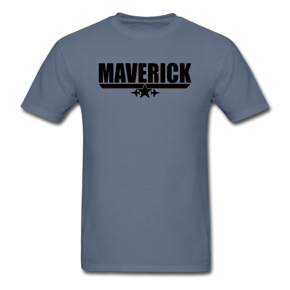 Maverick - Black - Unisex Classic T-Shirt - denim