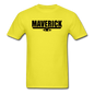 Maverick - Black - Unisex Classic T-Shirt - yellow