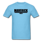 Maverick - Black - Unisex Classic T-Shirt - aquatic blue