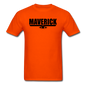 Maverick - Black - Unisex Classic T-Shirt - orange