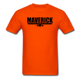 Maverick - Black - Unisex Classic T-Shirt - orange