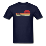 Papa, Man, Pilot, Legend - Unisex Classic T-Shirt - navy