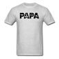 Papa - Airline Pilot - Black - Unisex Classic T-Shirt - heather gray