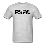 Papa - Airline Pilot - Black - Unisex Classic T-Shirt - heather gray