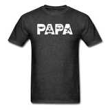 Papa - Airline Pilot - White - Unisex Classic T-Shirt - heather black