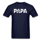 Papa - Airline Pilot - White - Unisex Classic T-Shirt - navy