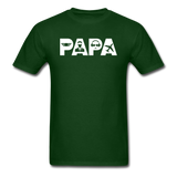 Papa - Airline Pilot - White - Unisex Classic T-Shirt - forest green