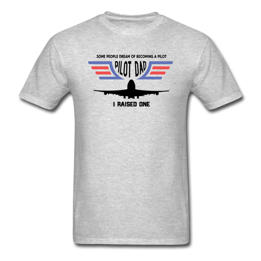 Pilot Dad - Airline - Unisex Classic T-Shirt - heather gray