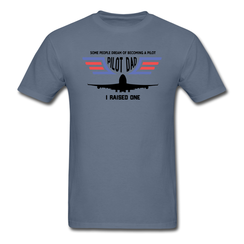 Pilot Dad - Airline - Unisex Classic T-Shirt - denim