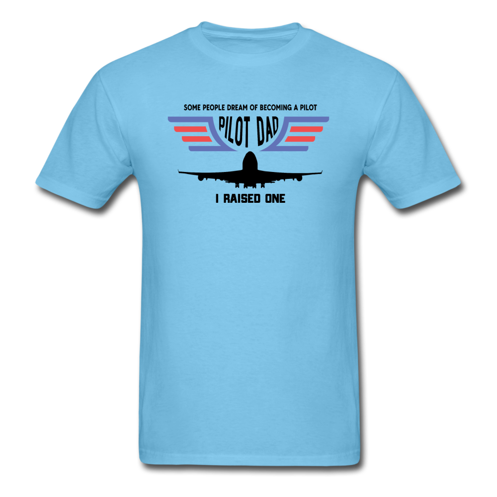 Pilot Dad - Airline - Unisex Classic T-Shirt - aquatic blue