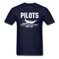 Pilots Looking Down On People - White - Unisex Classic T-Shirt - navy