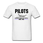 Pilots Looking Down On People - Black - Unisex Classic T-Shirt - white