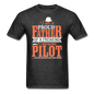 Proud Father - Pilot - Unisex Classic T-Shirt - heather black