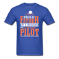 Proud Father - Pilot - Unisex Classic T-Shirt - royal blue