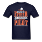 Proud Father - Pilot - Unisex Classic T-Shirt - navy