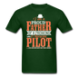 Proud Father - Pilot - Unisex Classic T-Shirt - forest green