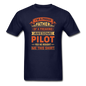 Proud Father - Pilot - v2 - Unisex Classic T-Shirt - navy