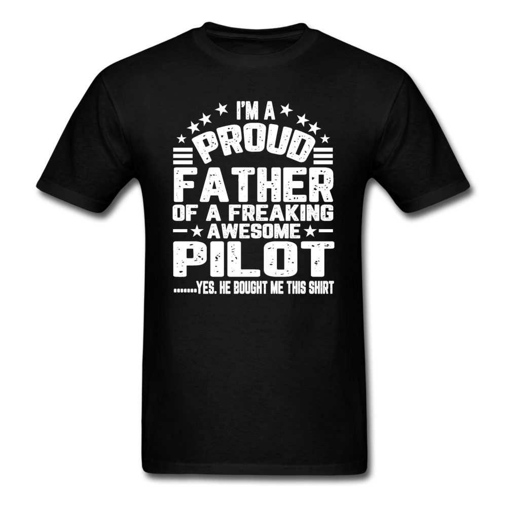 Proud Father - Pilot - V3 - Unisex Classic T-Shirt - black