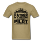 Proud Father - Pilot - V3 - Black - Unisex Classic T-Shirt - khaki