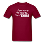 This Is My Airport Shirt - Airliner - Unisex Classic T-Shirt - burgundy