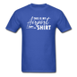 This Is My Airport Shirt - Airliner - Unisex Classic T-Shirt - royal blue