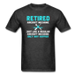 Retired - Aircraft Mechanic - Unisex Classic T-Shirt - heather black