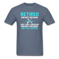 Retired - Aircraft Mechanic - Unisex Classic T-Shirt - denim