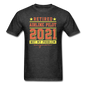 Retired 2021 - Airline Pilot - Unisex Classic T-Shirt - heather black