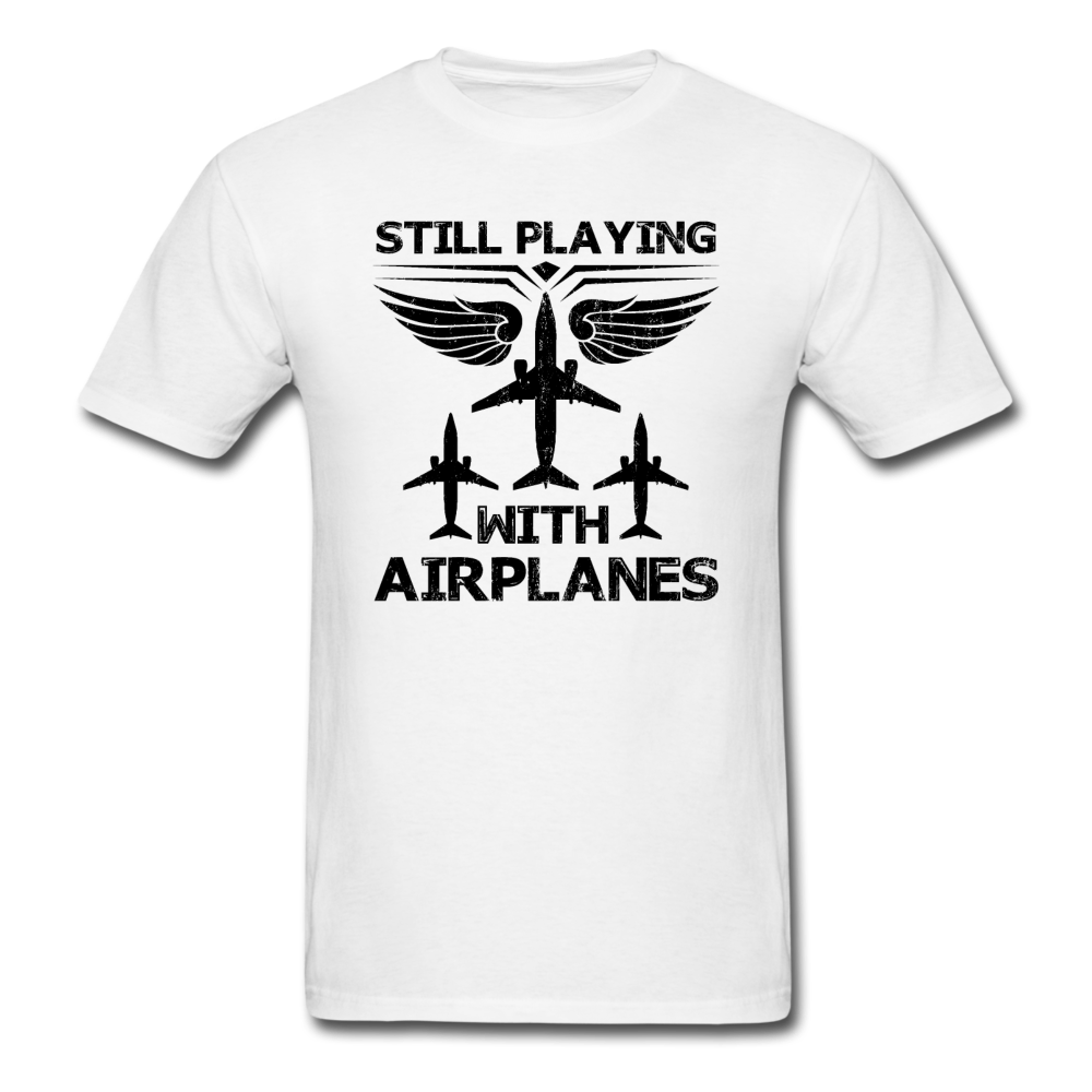 Still Playing With Airplanes - Airliners - Unisex Classic T-Shirt - white