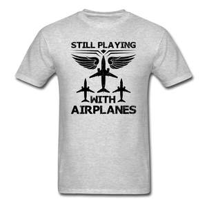 Still Playing With Airplanes - Airliners - Unisex Classic T-Shirt - heather gray