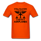 Still Playing With Airplanes - Airliners - Unisex Classic T-Shirt - orange