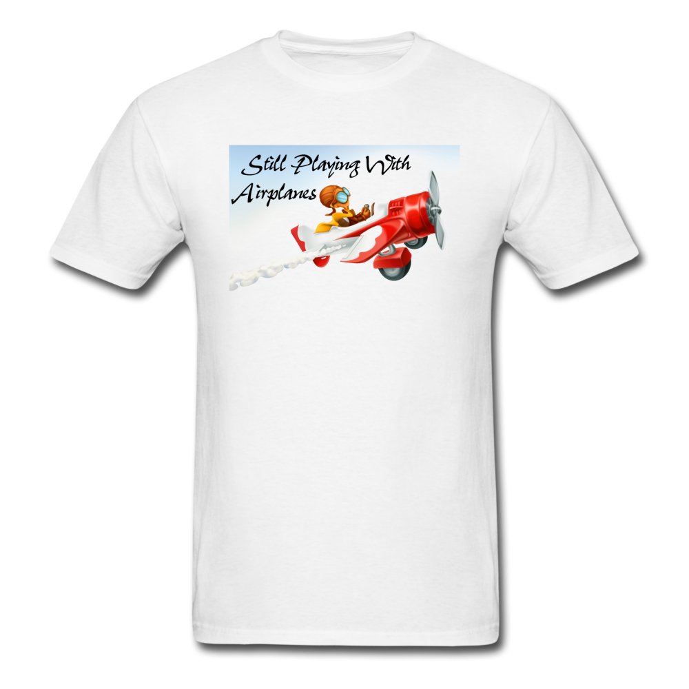 Still Playing With Airplanes - Unisex Classic T-Shirt - white