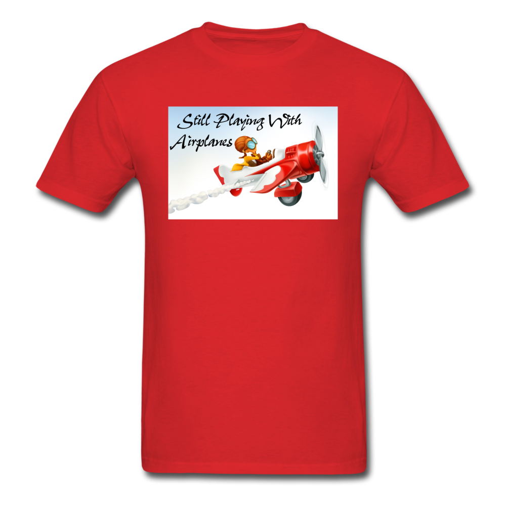 Still Playing With Airplanes - Unisex Classic T-Shirt - red