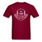 Flying Is Fun Badge - White - Unisex Classic T-Shirt - burgundy