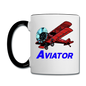 Aviator - Contrast Coffee Mug - white/black