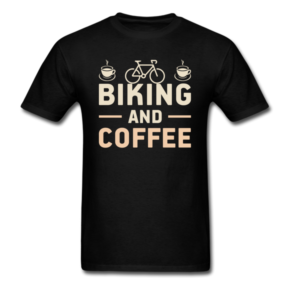Biking And Coffee - Unisex Classic T-Shirt - black