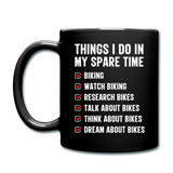 Biking Things To Do - Full Color Mug - black