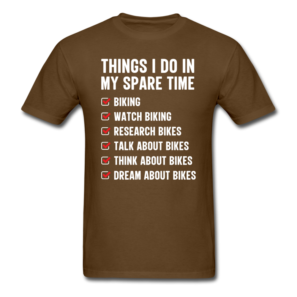 Biking Things To Do - Unisex Classic T-Shirt - brown