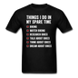 Biking Things To Do - Unisex Classic T-Shirt - black