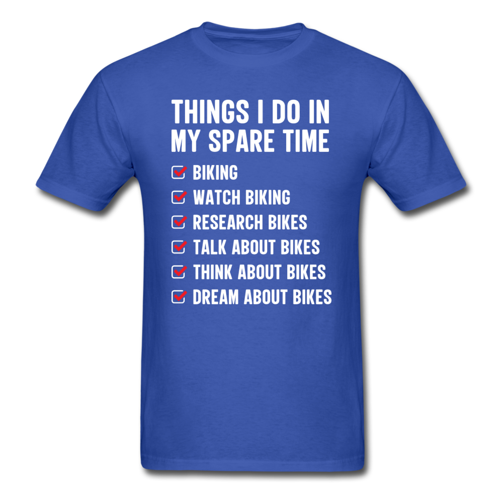 Biking Things To Do - Unisex Classic T-Shirt - royal blue