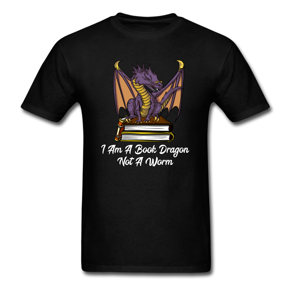 Book Dragon - Unisex Classic T-Shirt - black