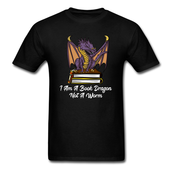Book Dragon - Unisex Classic T-Shirt - black