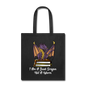 Book Dragon - Tote Bag - black