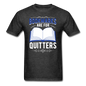 Bookmarks Are For Quitters - Unisex Classic T-Shirt - heather black