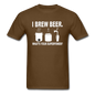 I Brew Beer - Unisex Classic T-Shirt - brown