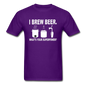 I Brew Beer - Unisex Classic T-Shirt - purple