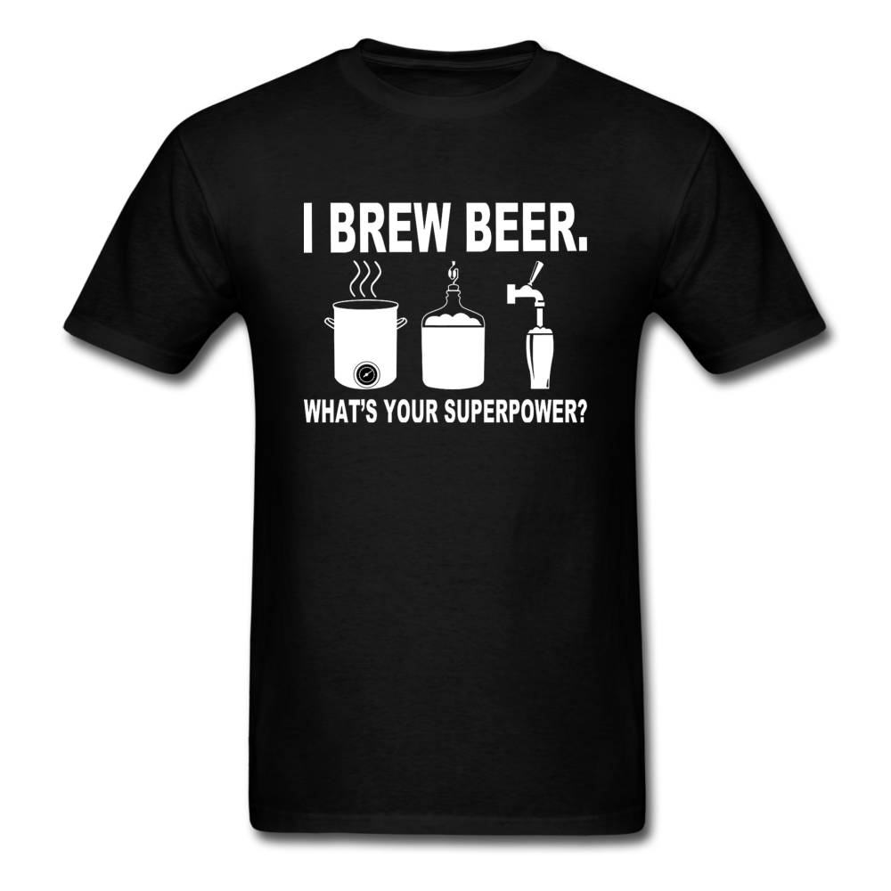 I Brew Beer - Unisex Classic T-Shirt - black