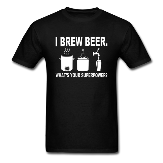 I Brew Beer - Unisex Classic T-Shirt - black