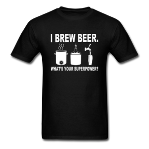 I Brew Beer - Unisex Classic T-Shirt - black
