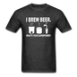 I Brew Beer - Unisex Classic T-Shirt - heather black